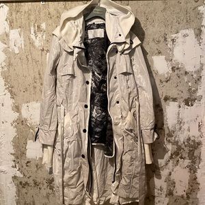 Kaylee Tankus Stunning Shimmering Long Jacket With Gorgeous Removable Vest